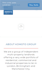 Mobile Screenshot of komotogroup.co.uk